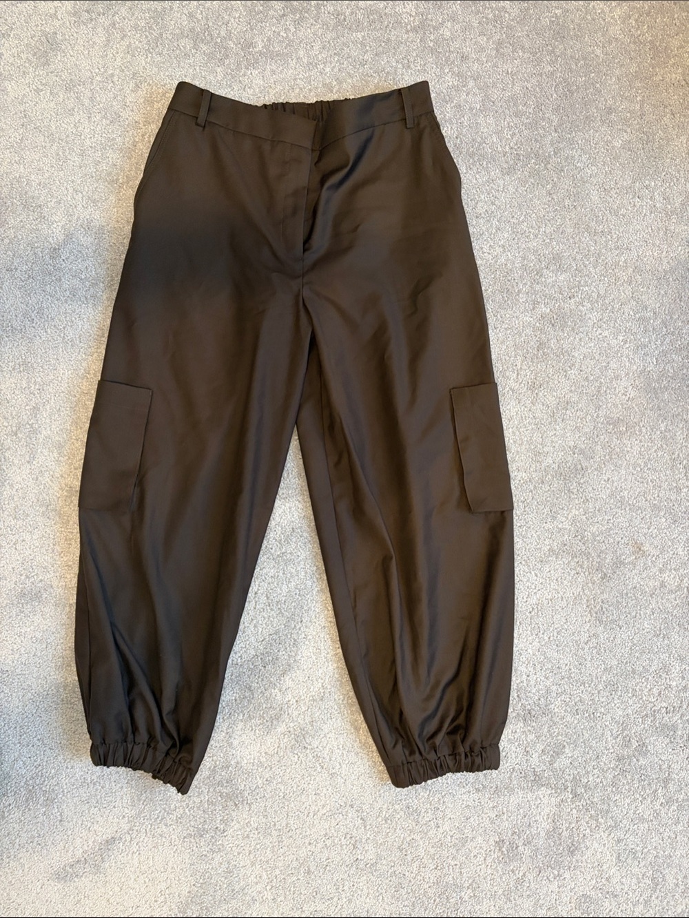 ASOS design petite brown pants